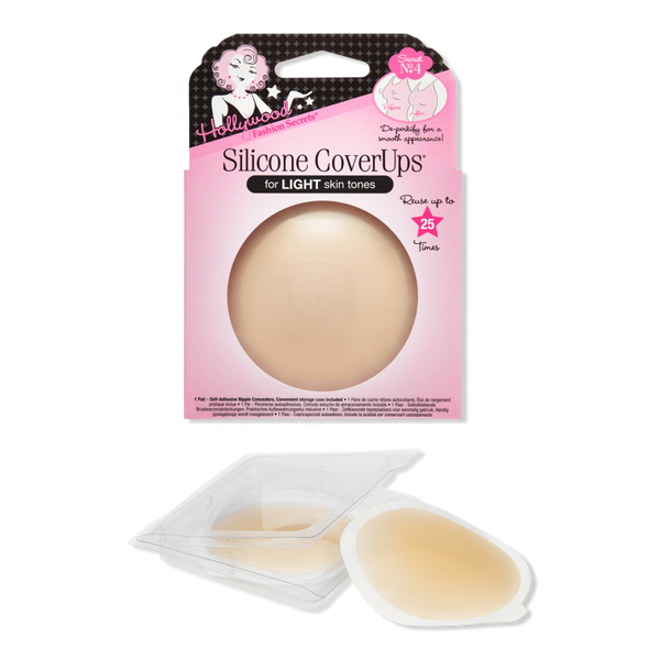 Hollywood Fashion Secrets Silicone CoverUps, Self-Adhesive Nipple Concealers #1