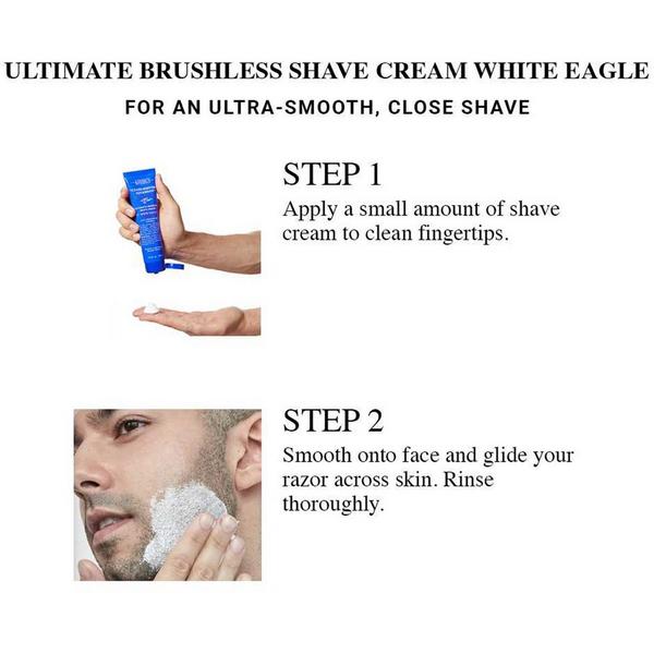 Kiehl's Since 1851 Ultimate Brushless Shave Cream - White Eagle #13