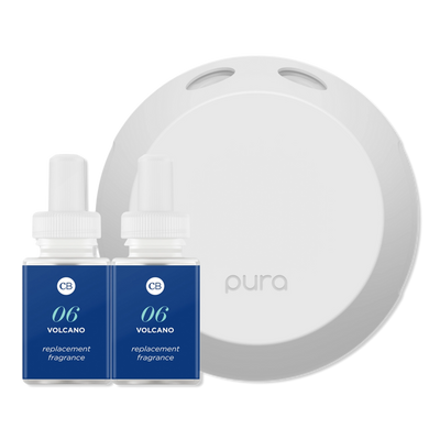 Pura Pura 4 Home Diffuser x Capri Blue Volcano Starter Kit