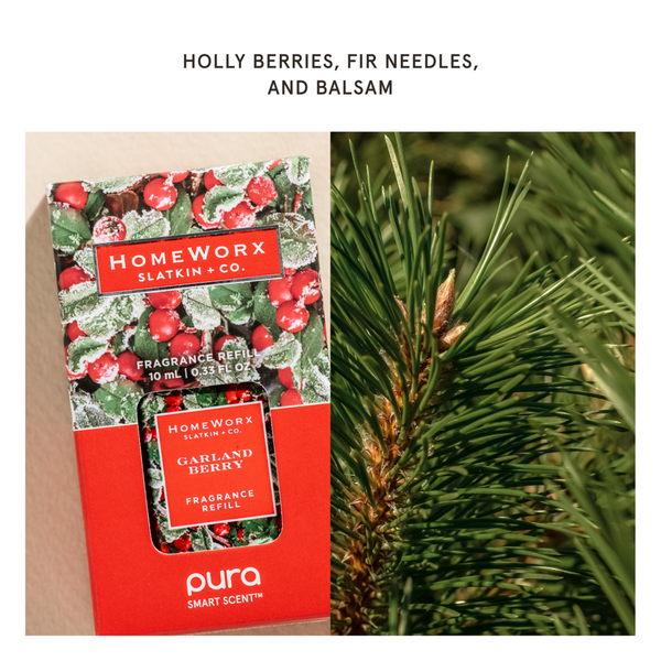 Pura Pura x HomeWorx Garland Berry Seasonal Diffuser Refill #2