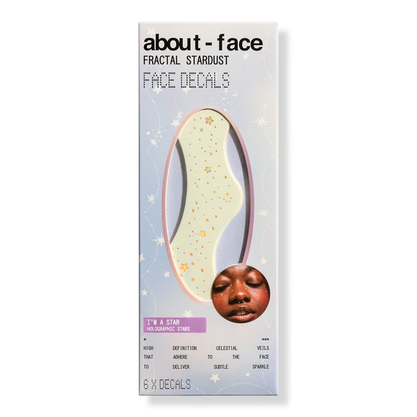 about-face Fractal Stardust Face Decals - I'm A Star #1
